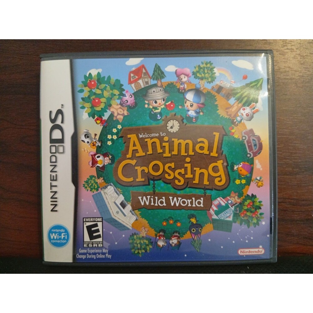 Animal Crossing: Wild World Nintendo DS 2005 Complete in Box